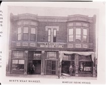 Burt's Meat Market and Boston Shoe Store